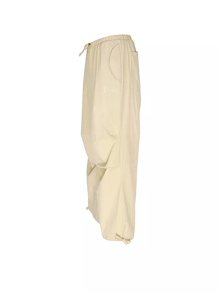 KARL KANI | Cargohose - Parachute Pants | beige