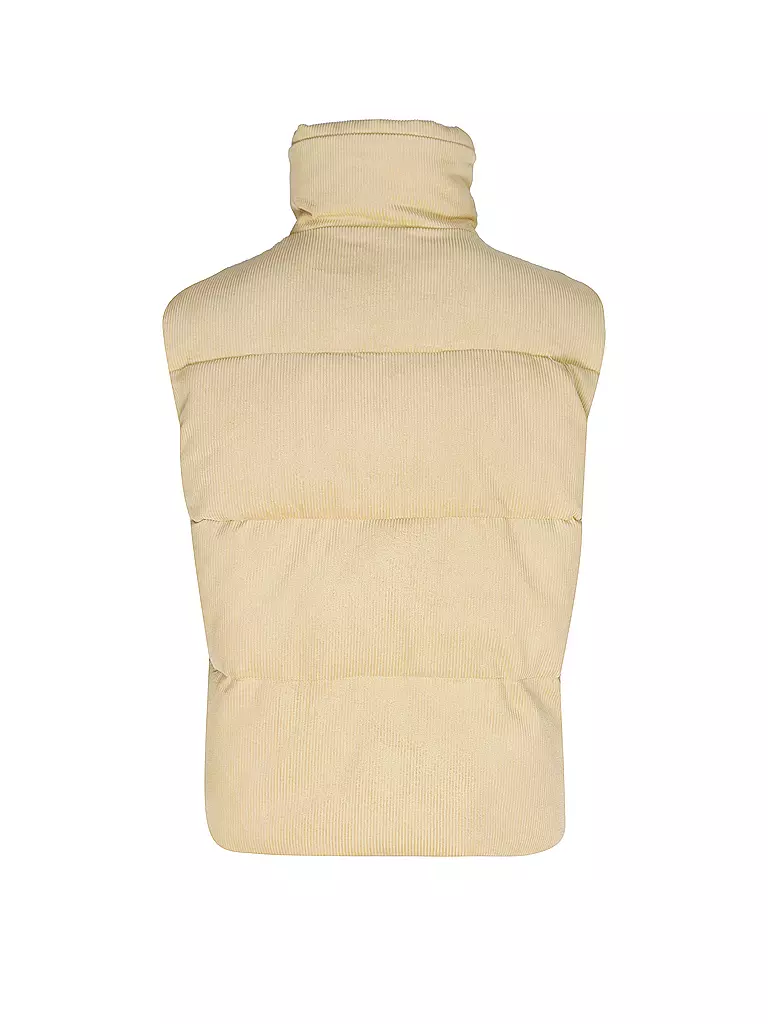 KARL KANI | Cord Steppgilet | beige