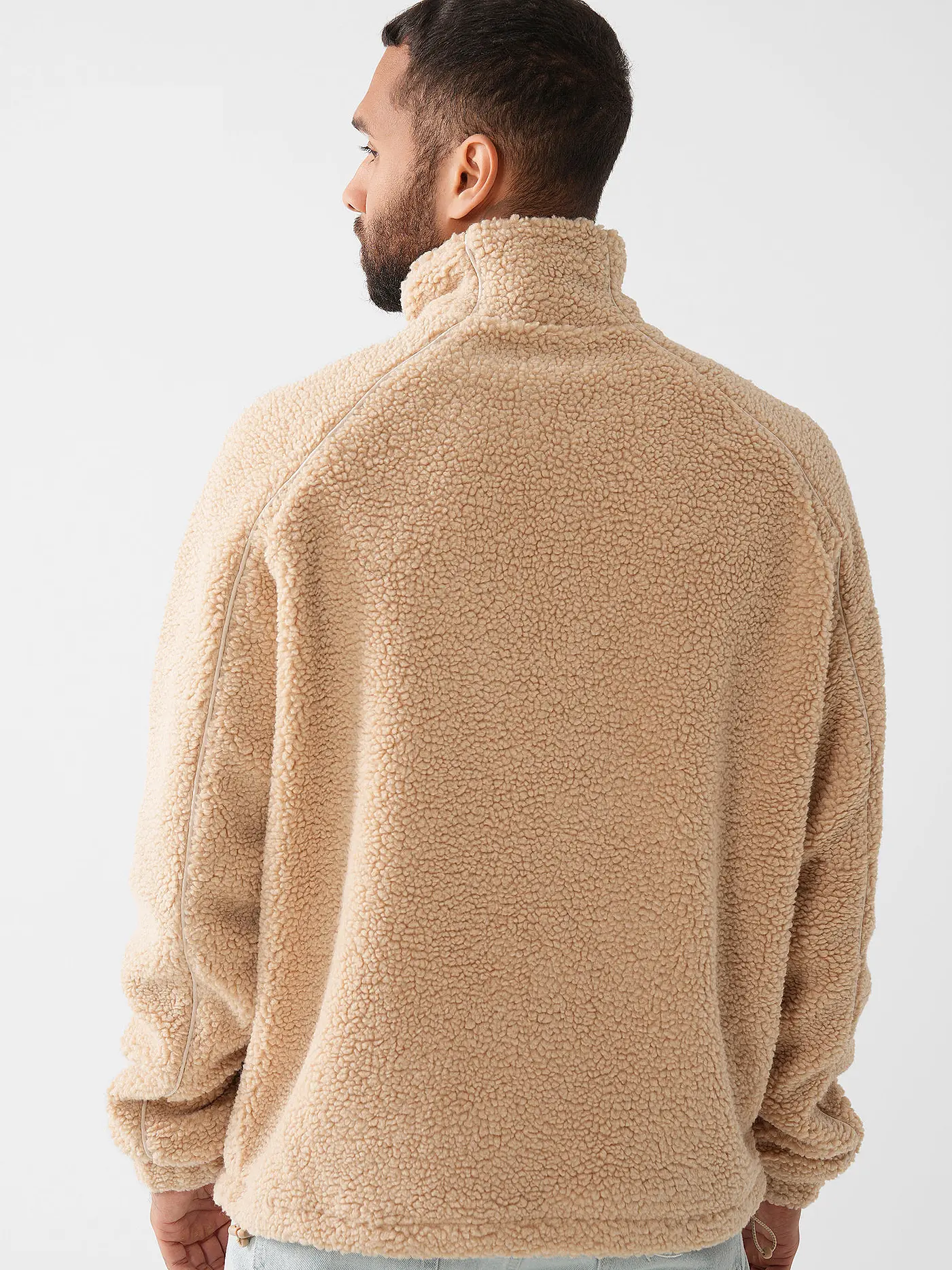 KARL KANI | Fleecejacke  | beige