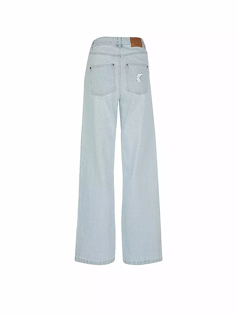 KARL KANI | Jeans wide leg  | blau