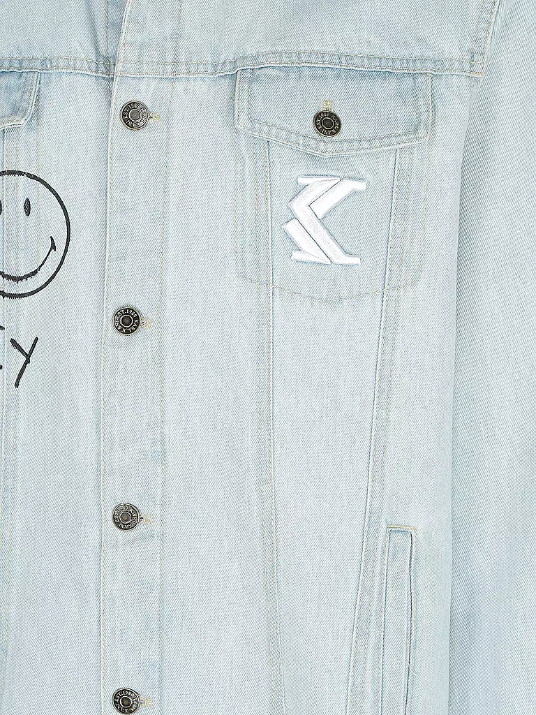 KARL KANI | Jeansjacke Smiley® | blau