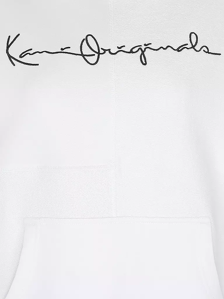 KARL KANI | Kapuzensweater - Hoodie | weiß
