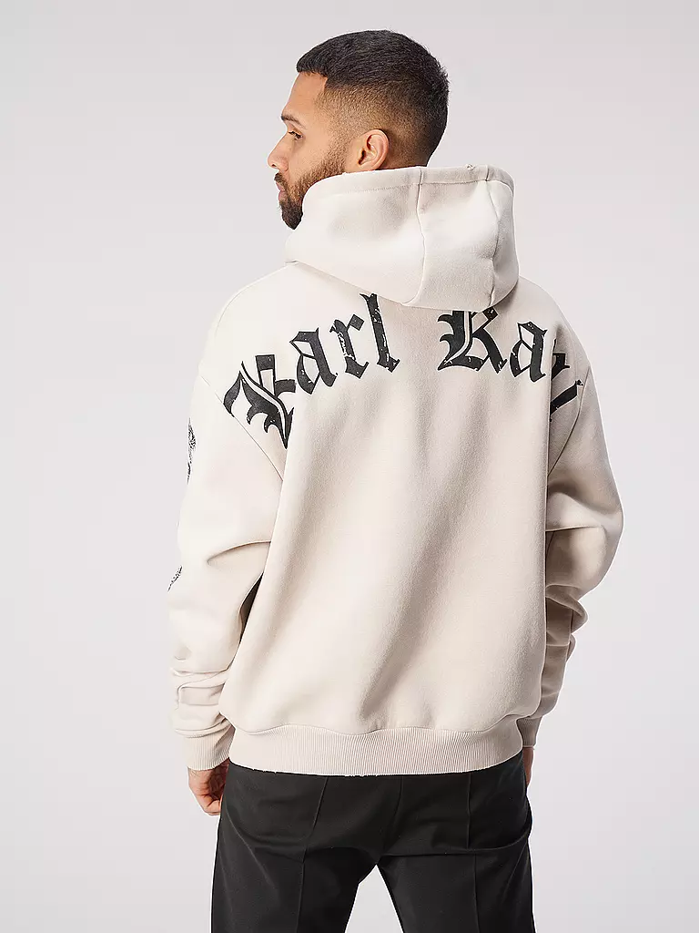 KARL KANI | Kapuzensweater - Hoodie | beige