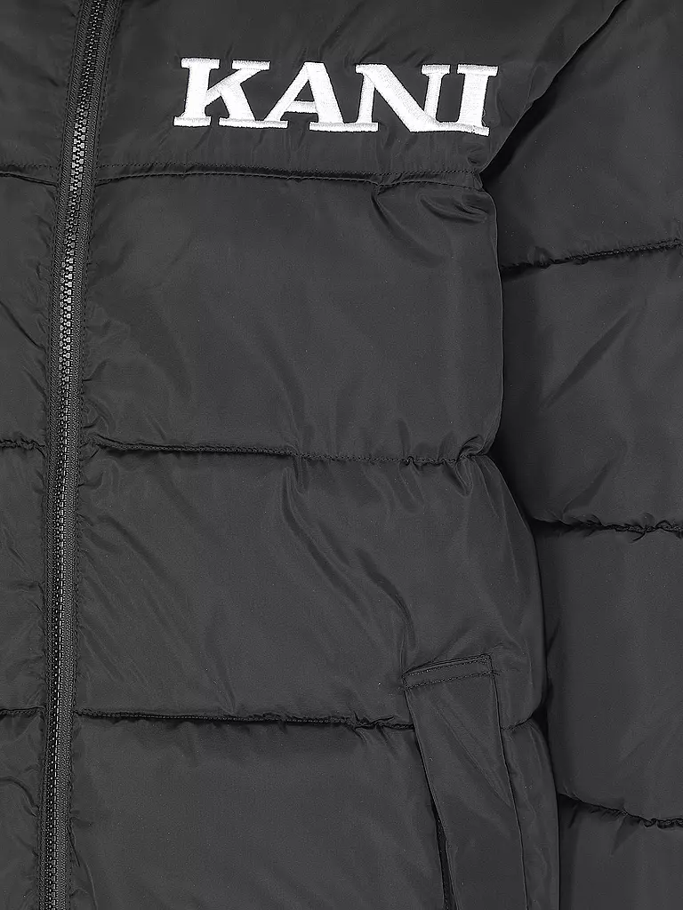 KARL KANI | Steppjacke RETRO ESSENTIAL | schwarz