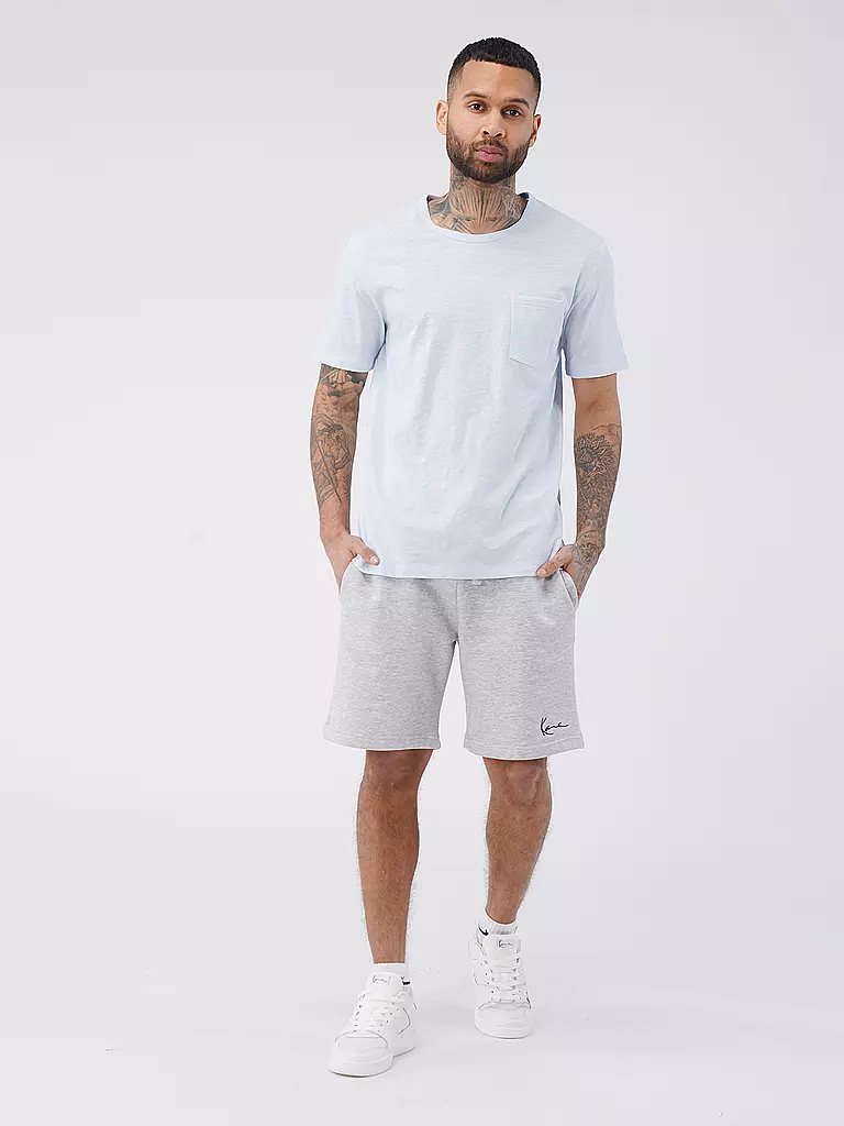 KARL KANI | Sweatshorts | grau