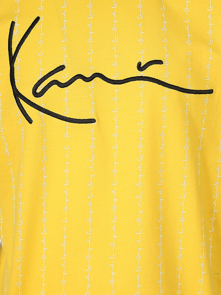 KARL KANI | T Shirt  | gelb