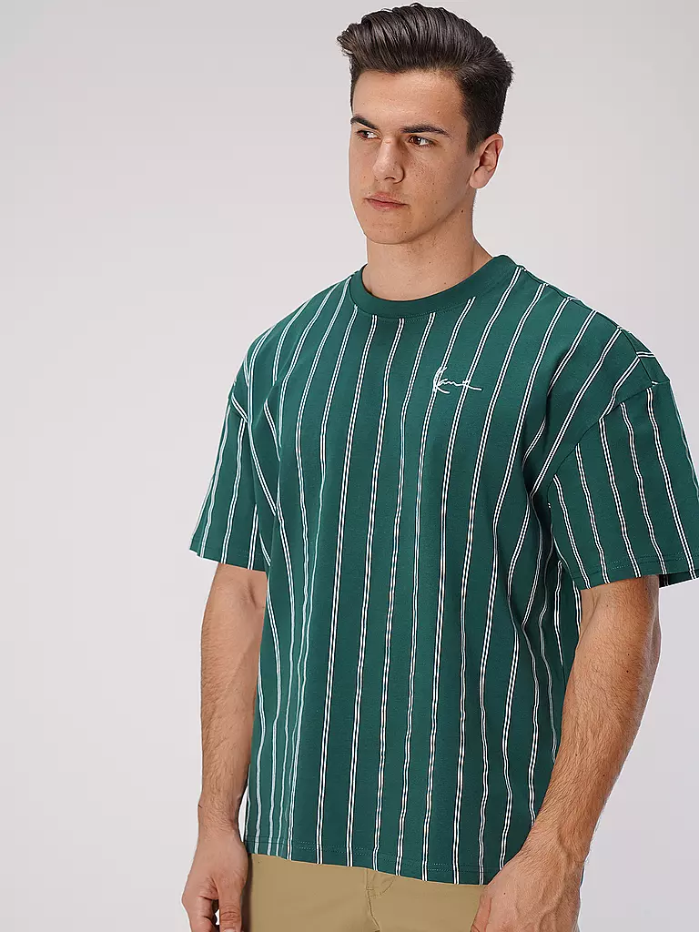 KARL KANI | T-Shirt | dunkelgrün