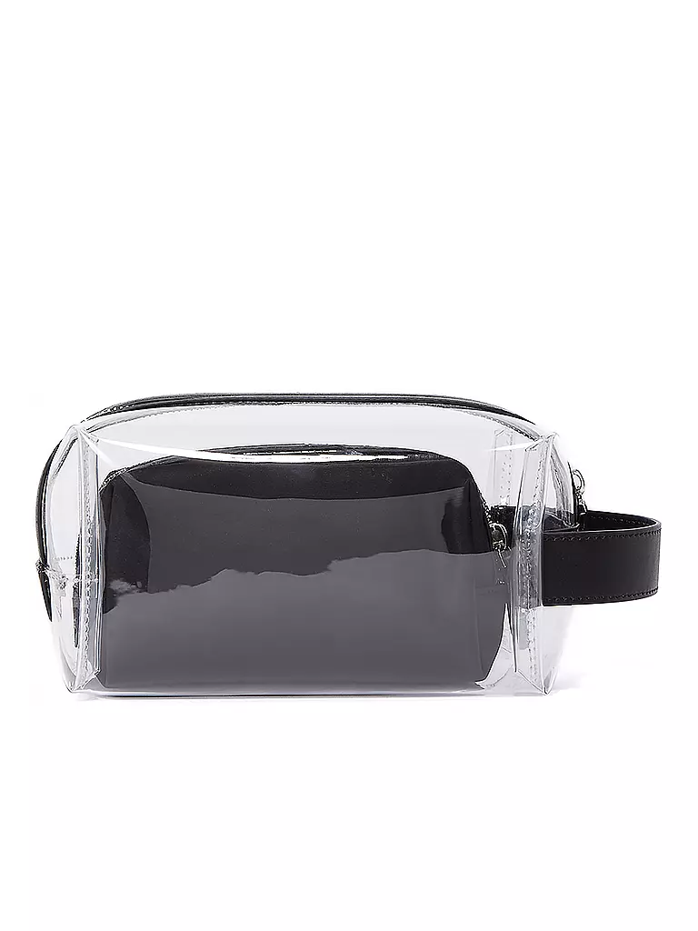 KARL LAGERFELD | Make Up Bag 2 in 1 K/IKONIK  | schwarz