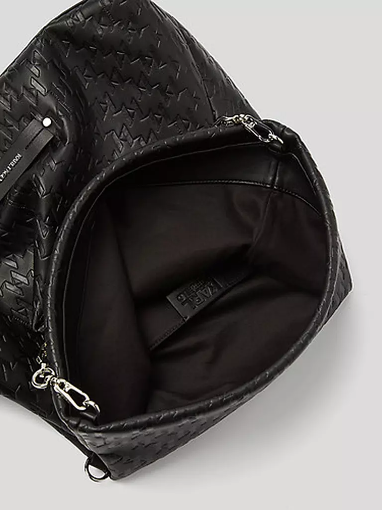 KARL LAGERFELD | Tasche - Hobo Bag K/KUSHION | schwarz