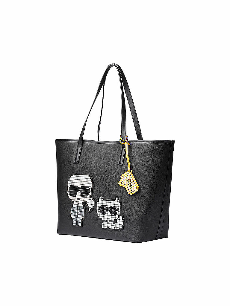 KARL LAGERFELD | Tasche - Shopper " Pixel " | schwarz