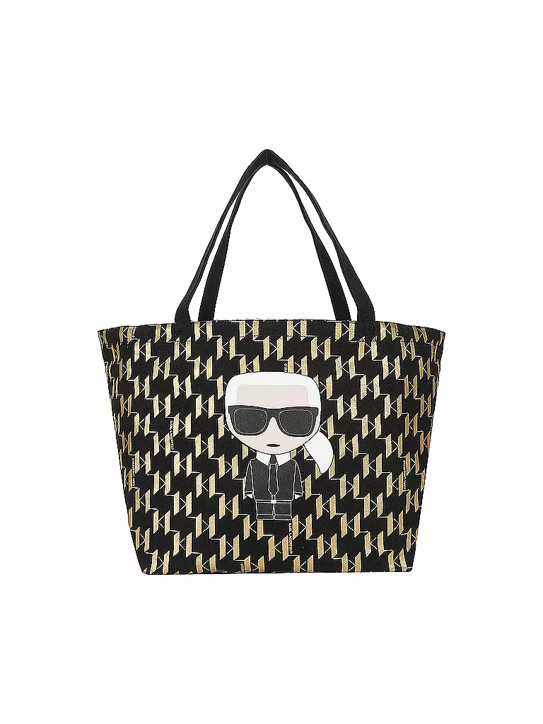 KARL LAGERFELD | Tasche - Shopper K/IKONIK  | gold