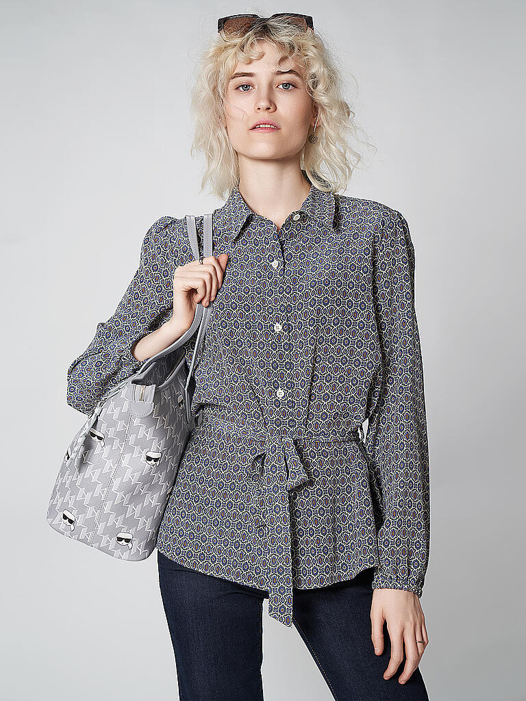 KARL LAGERFELD | Tasche - Shopper K/IKONIK  | grau