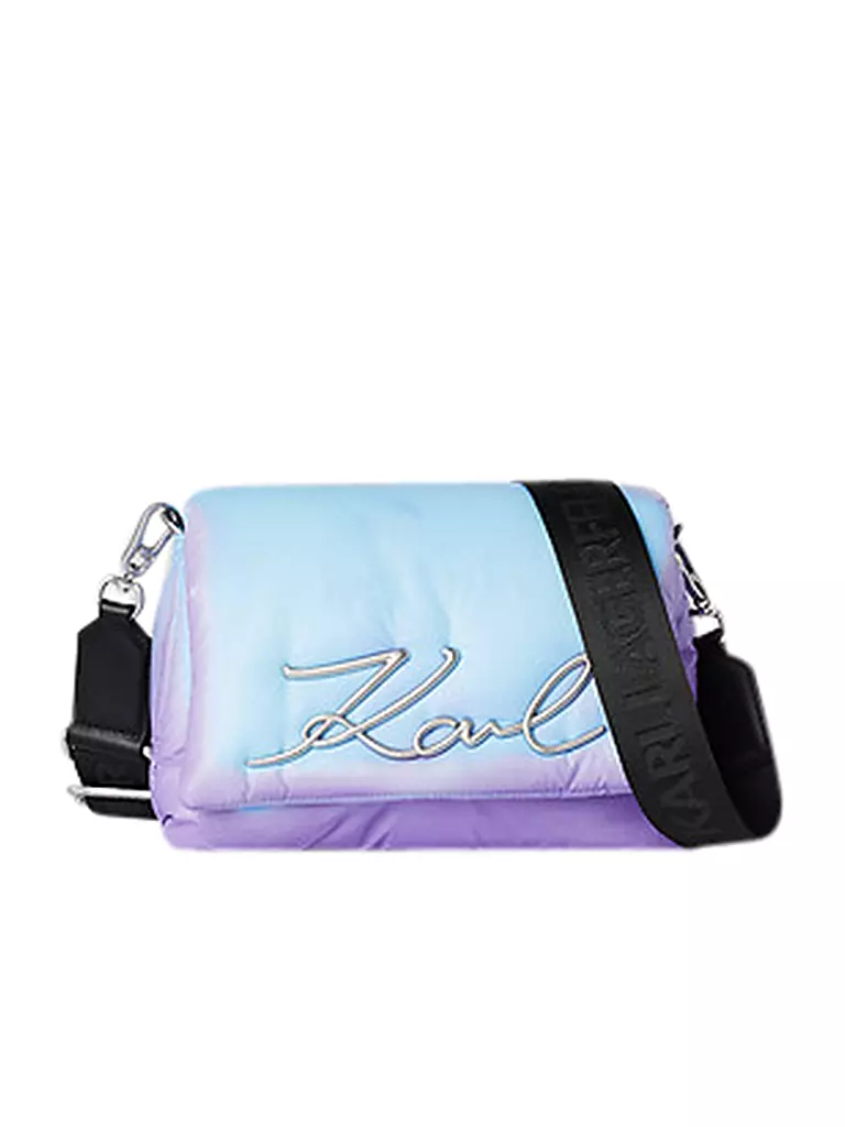 KARL LAGERFELD | Tasche - Umhängetasche K/SIGNATURE SOFT | lila