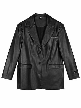 KARO KAUER | Blazer in Lederoptik 