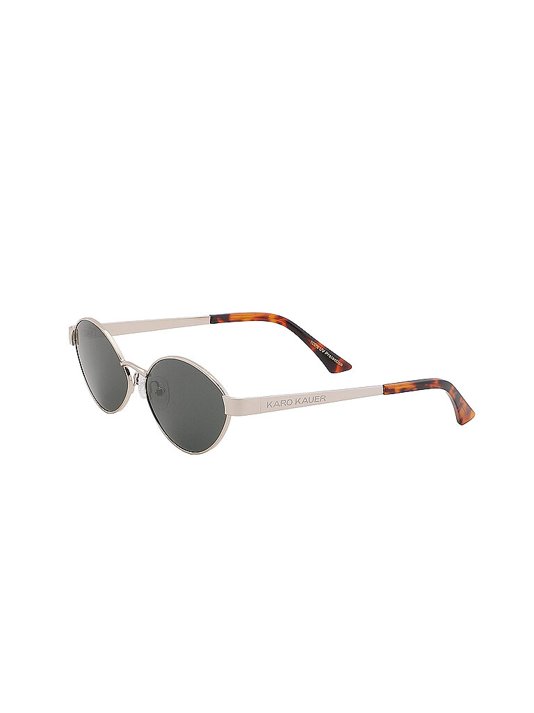 KARO KAUER Sonnenbrille RETRO BLACK silber