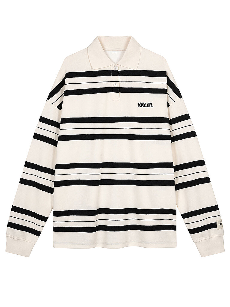 KARO KAUER Poloshirt  creme | XL