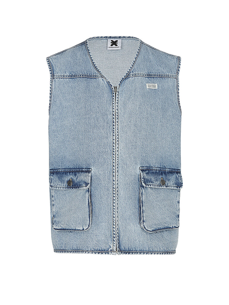 Gilet dunkelblau L damen