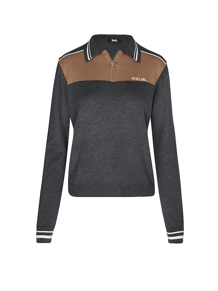 KARO KAUER Poloshirt  grau | M