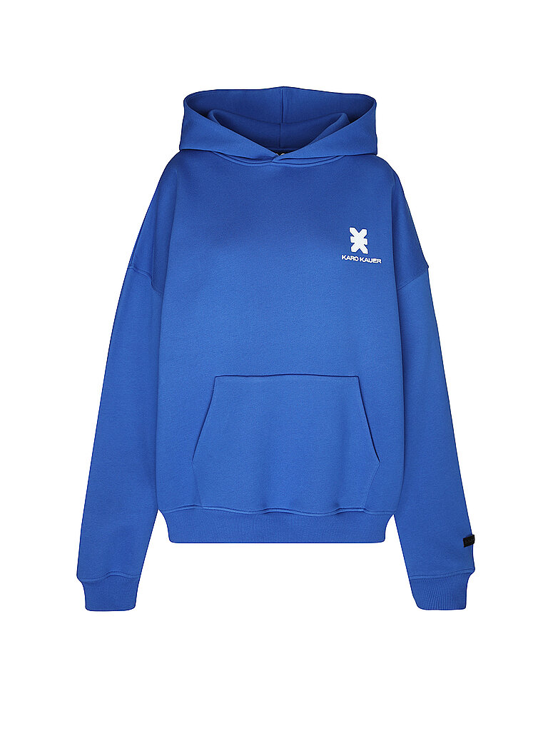 KARO KAUER Kapuzensweater - Hoodie blau | XS
