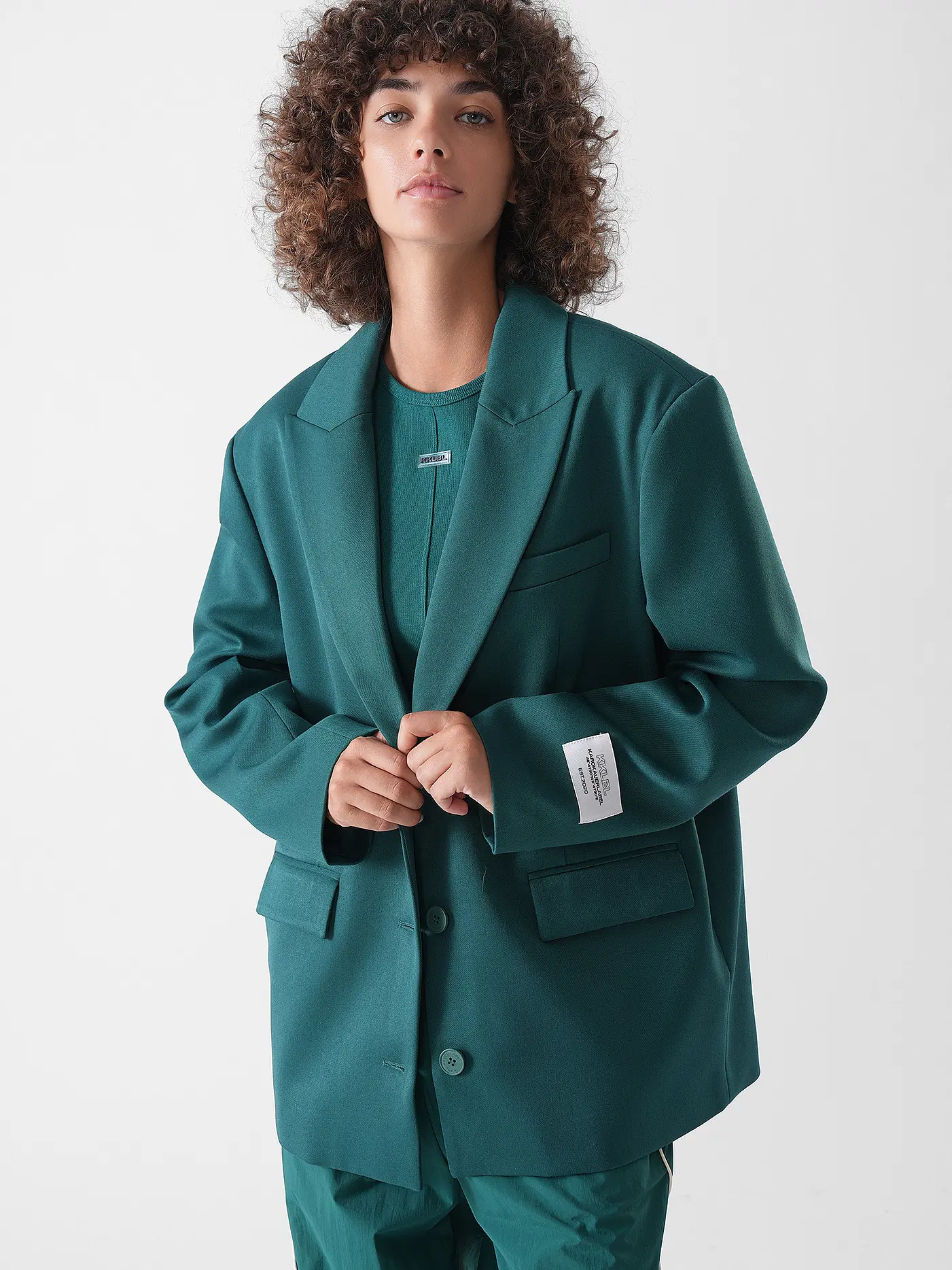 KARO KAUER | Blazer  | dunkelgrün