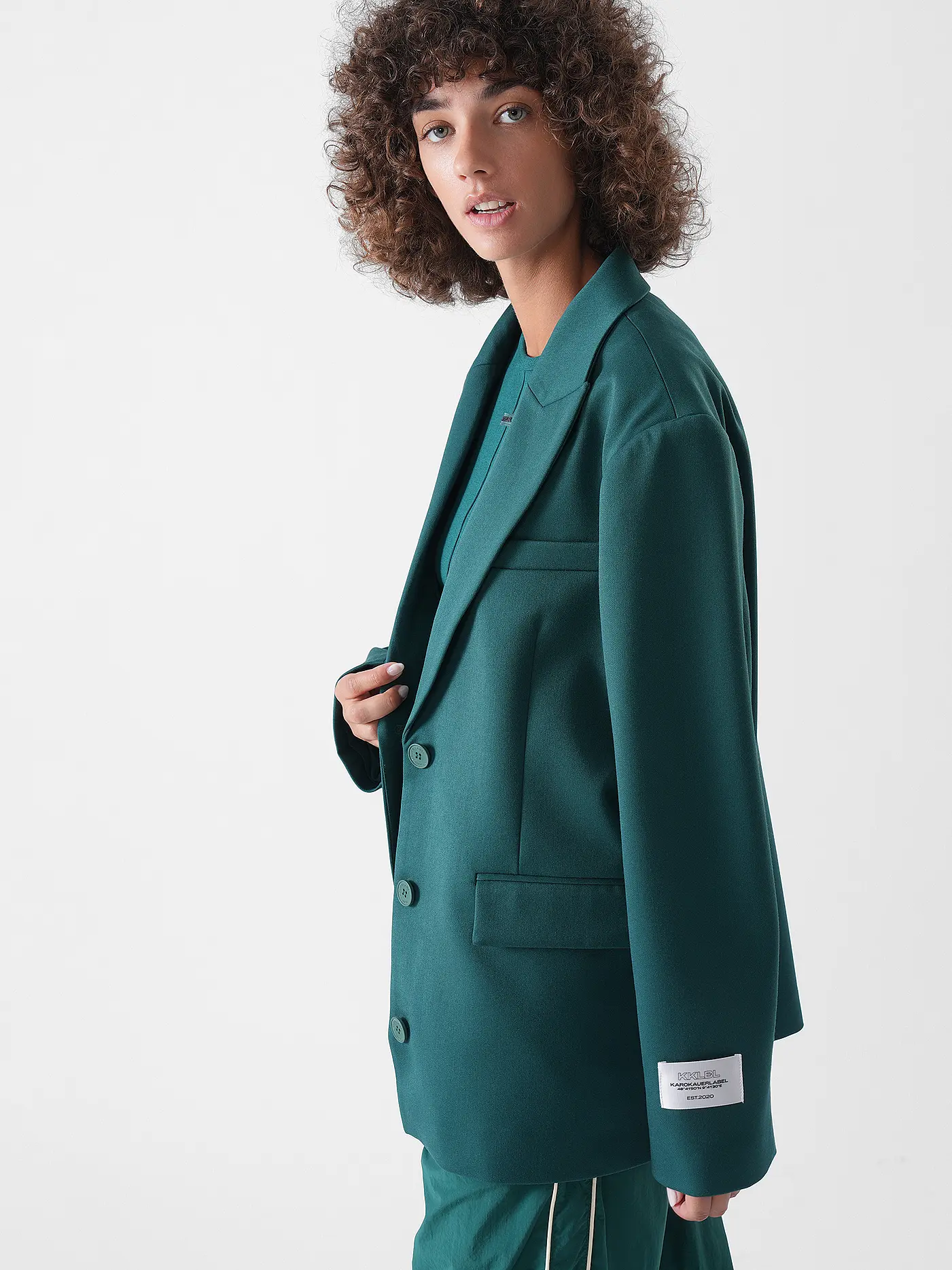 KARO KAUER | Blazer  | dunkelgrün