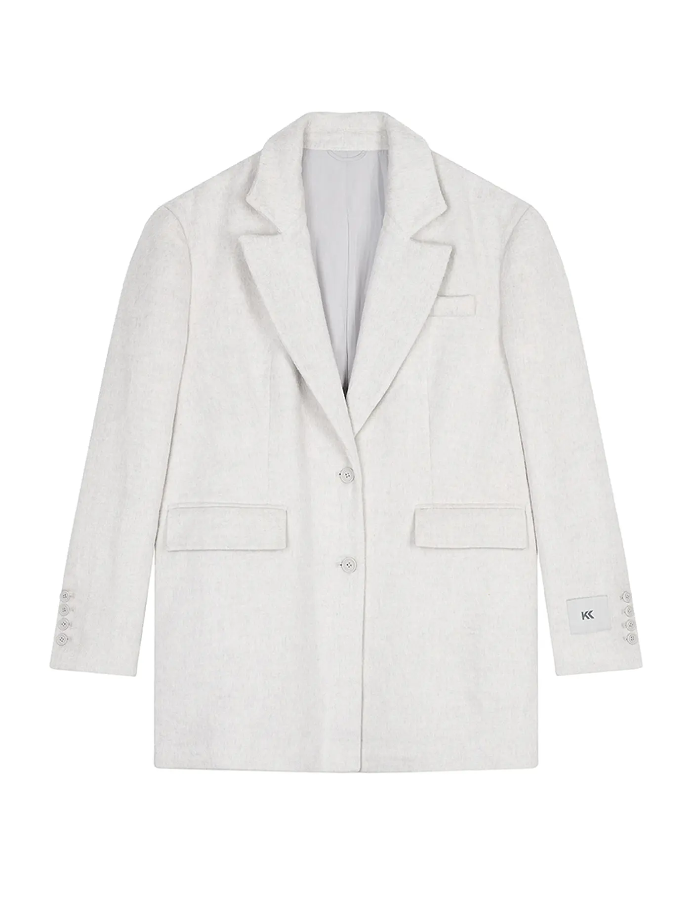 KARO KAUER | Blazer | hellgrau