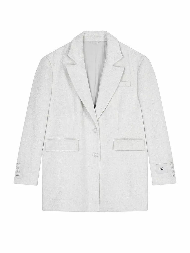 KARO KAUER | Blazer | hellgrau