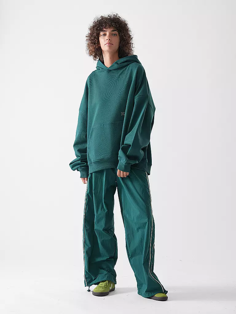 KARO KAUER | Hose Jogging Fit  | dunkelgrün