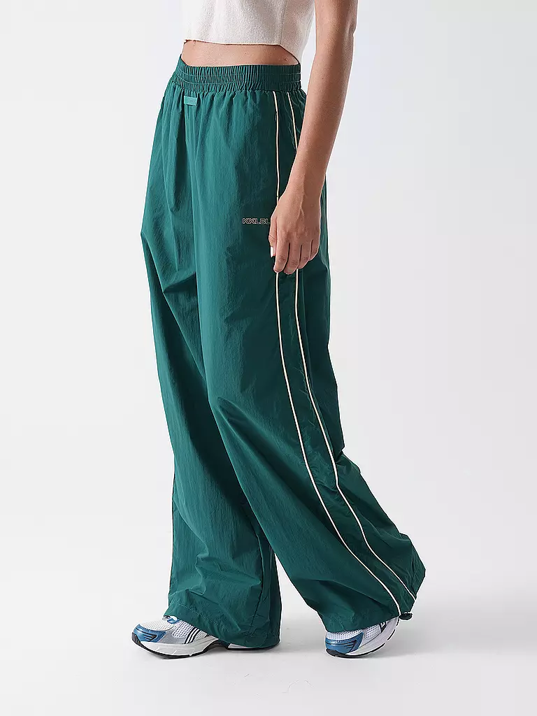 KARO KAUER | Hose Jogging Fit  | dunkelgrün