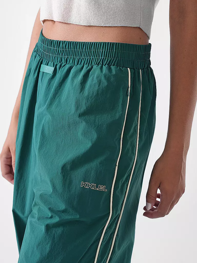 KARO KAUER | Hose Jogging Fit | dunkelgrün