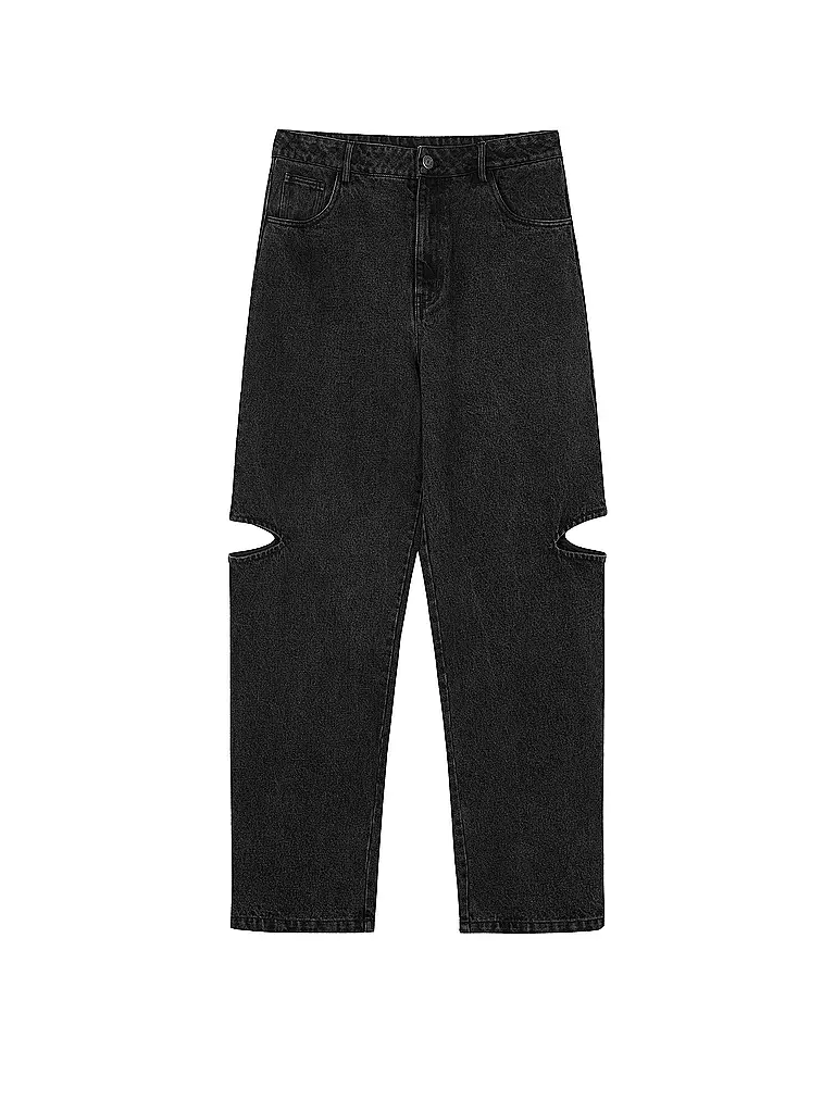 KARO KAUER | Jeans Balloon Fit  | schwarz