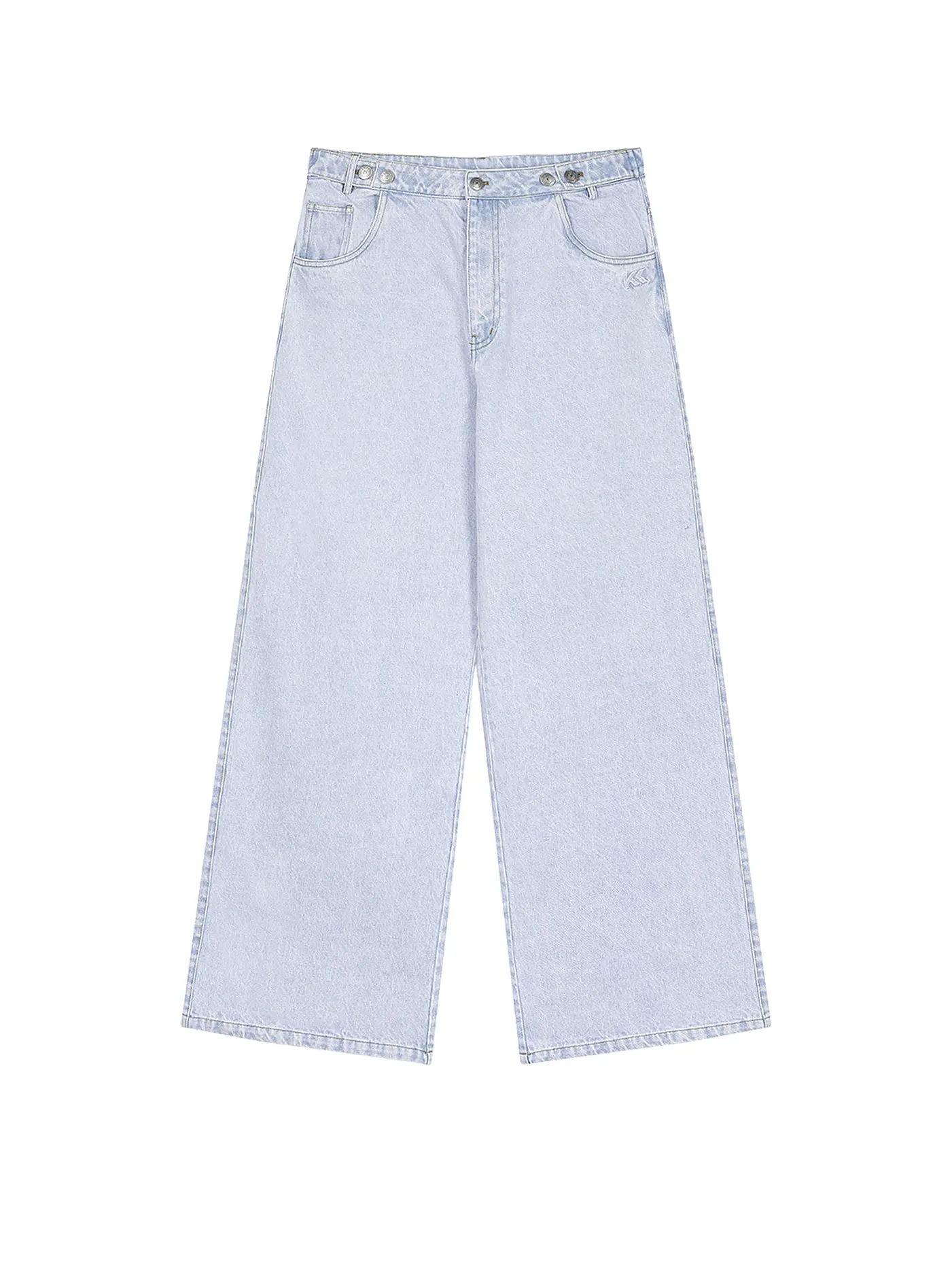 KARO KAUER | Jeans Wide Fit | hellblau