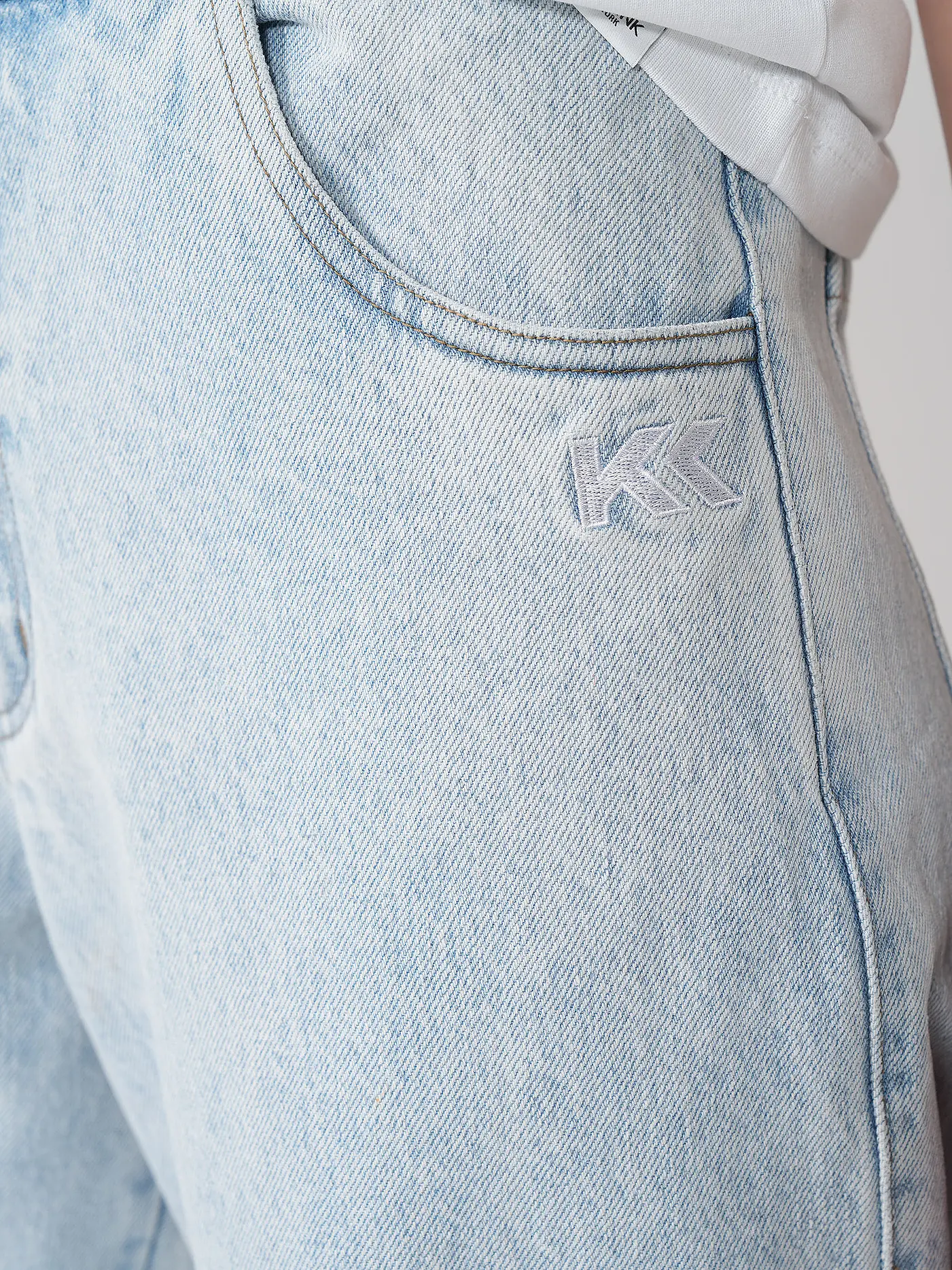 KARO KAUER | Jeans Wide Fit | hellblau