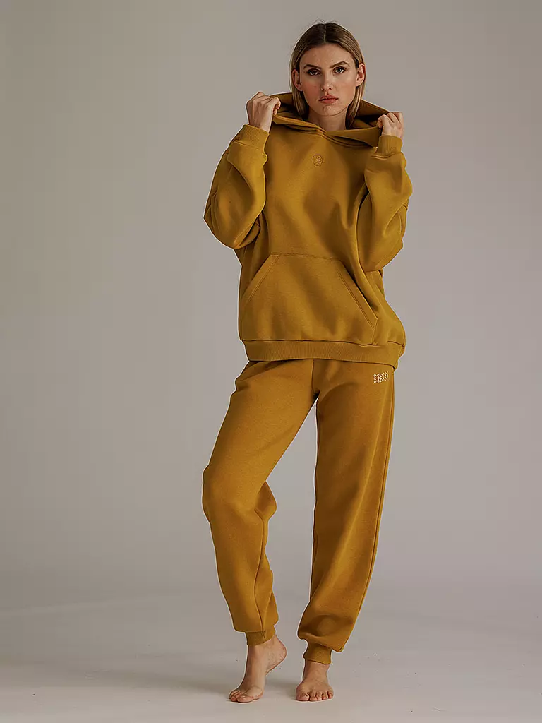 KARO KAUER | Kapuzensweater - Hoodie | senf