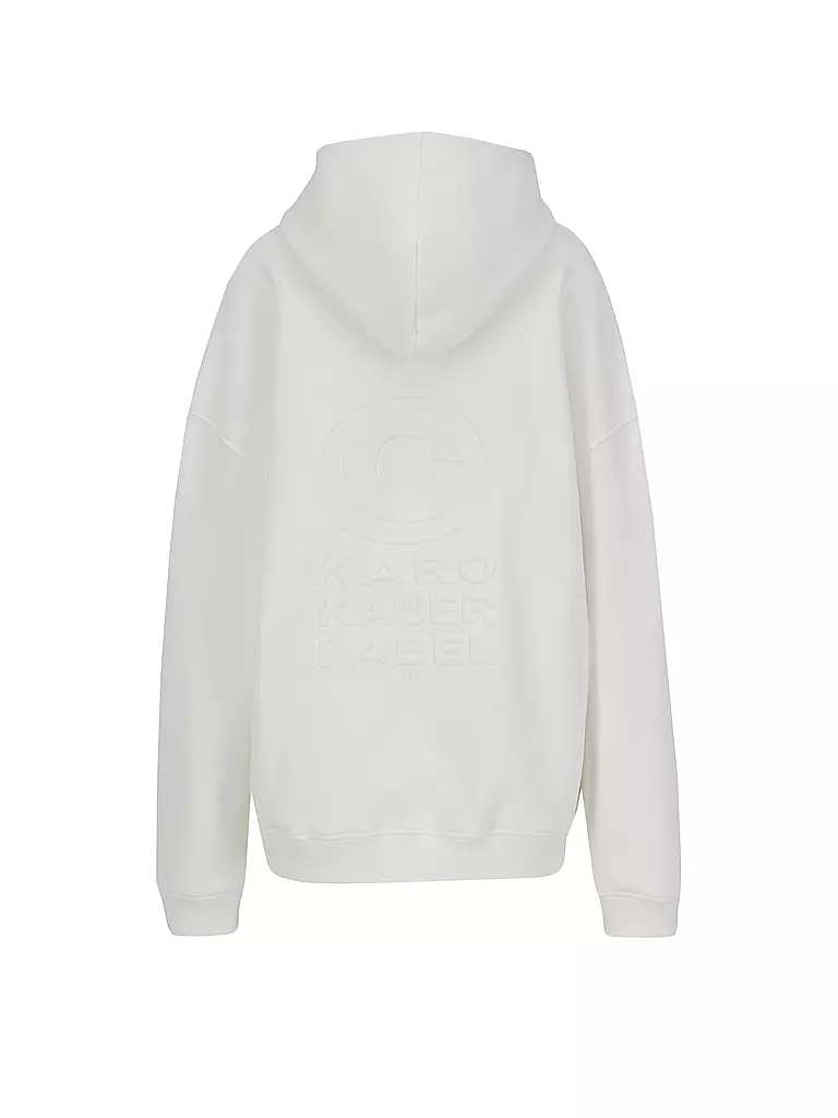 KARO KAUER | Kapuzensweater - Hoodie | creme