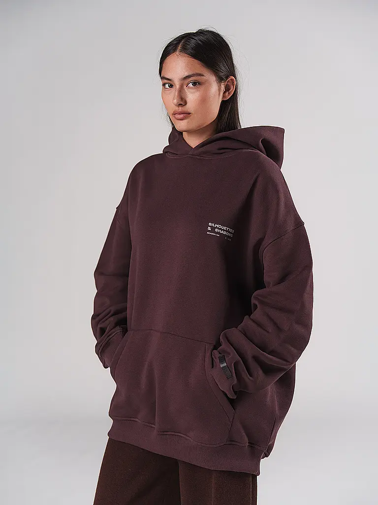 KARO KAUER | Kapuzensweater - Hoodie | dunkelrot