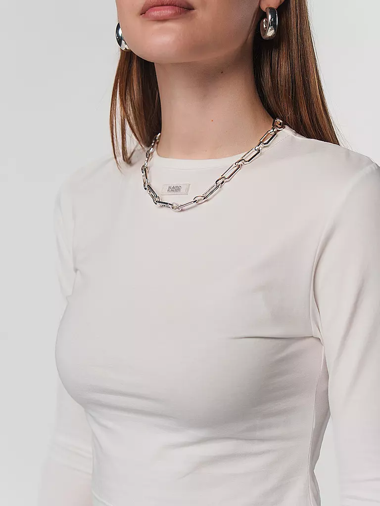 KARO KAUER | Langarmshirt  | weiss