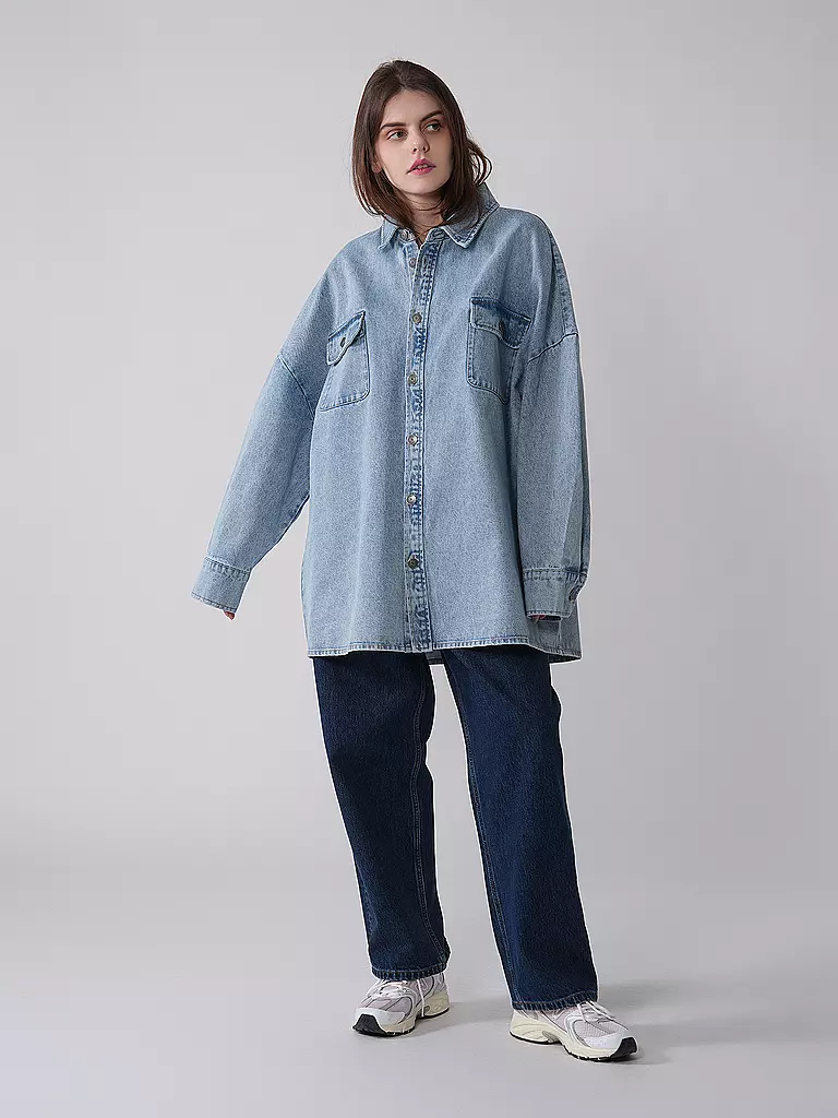 KARO KAUER | Overshirt  | blau