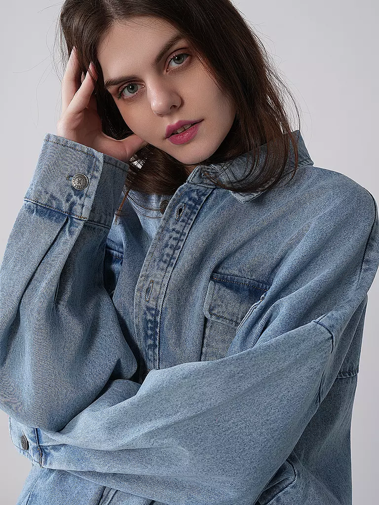 KARO KAUER | Overshirt  | blau