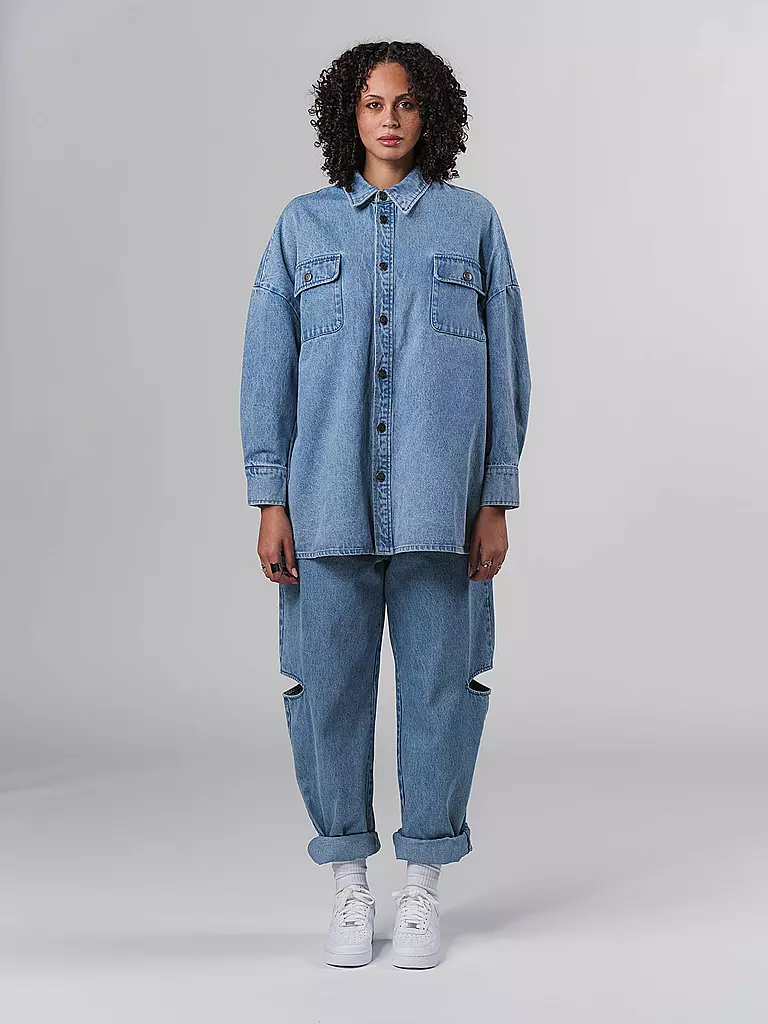 KARO KAUER | Overshirt | blau