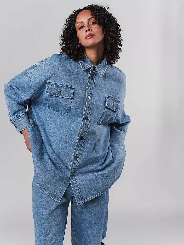 KARO KAUER | Overshirt | blau