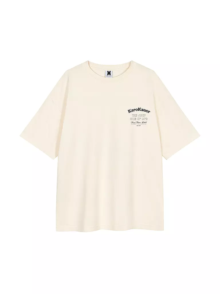 KARO KAUER | T-Shirt  | creme