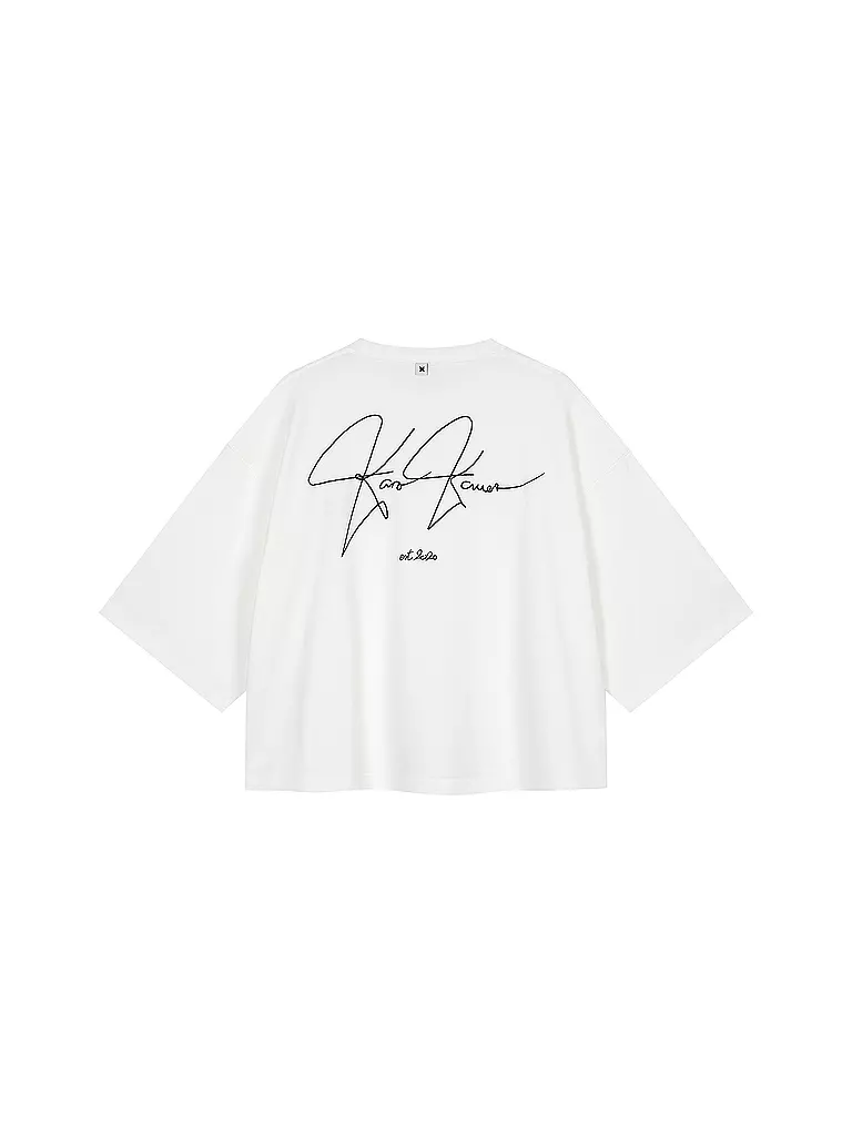 KARO KAUER | T-Shirt  | weiss