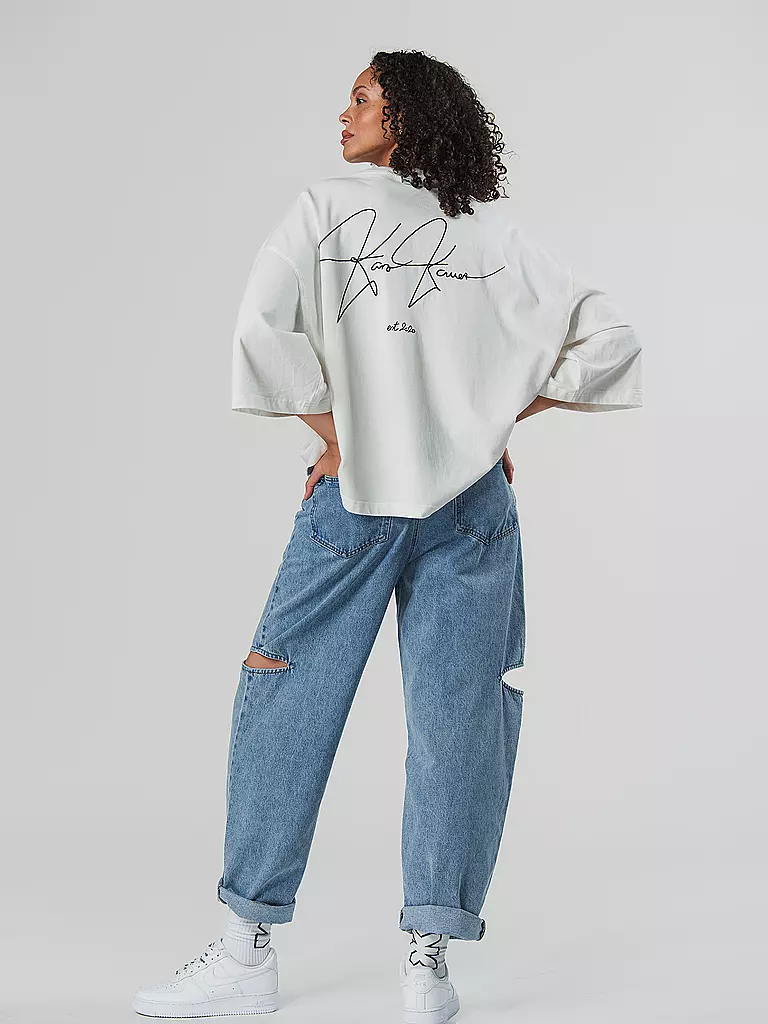 KARO KAUER | T-Shirt  | weiss