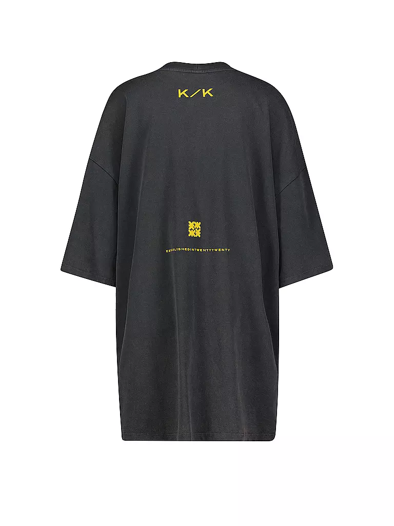 KARO KAUER | T-Shirt Oversized Fit | schwarz