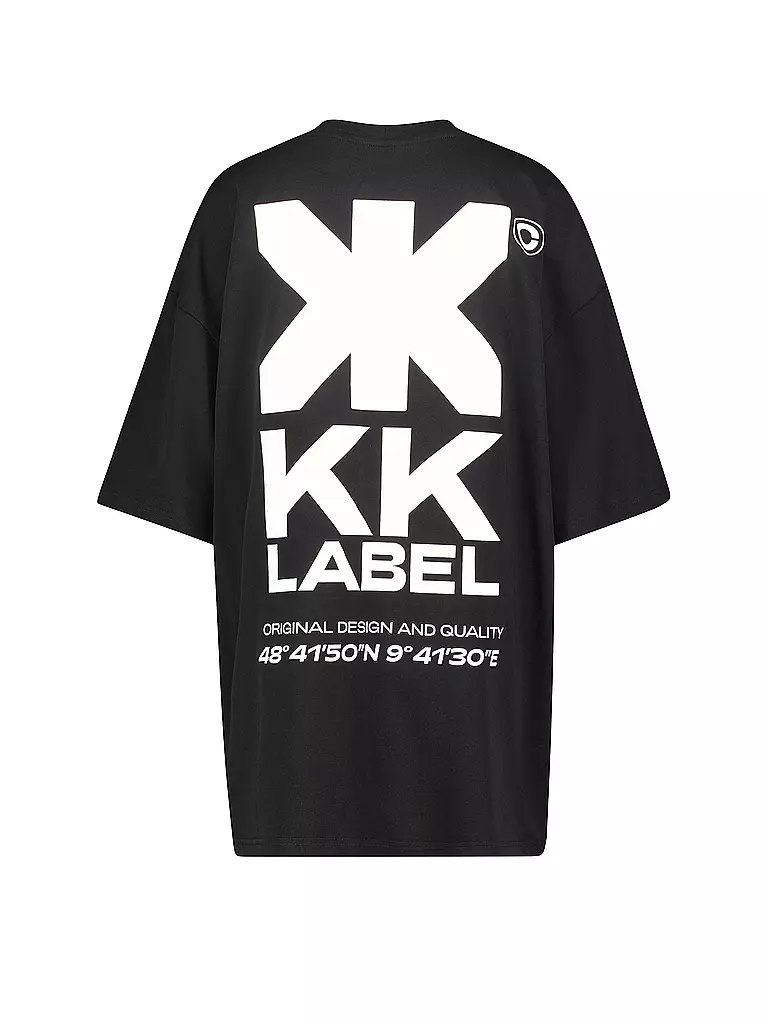 KARO KAUER | T-Shirt Oversized Fit | schwarz