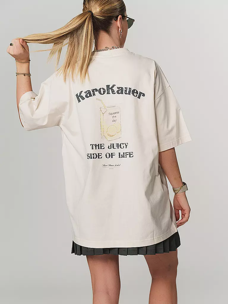 KARO KAUER | T-Shirt | creme
