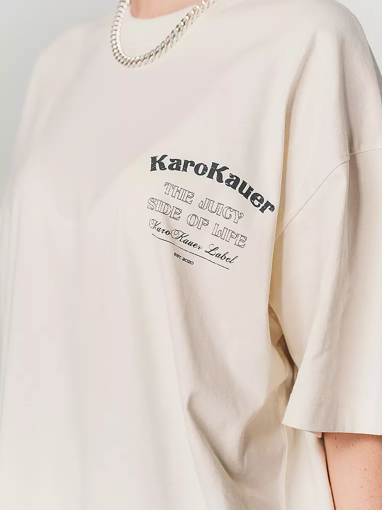 KARO KAUER | T-Shirt | creme
