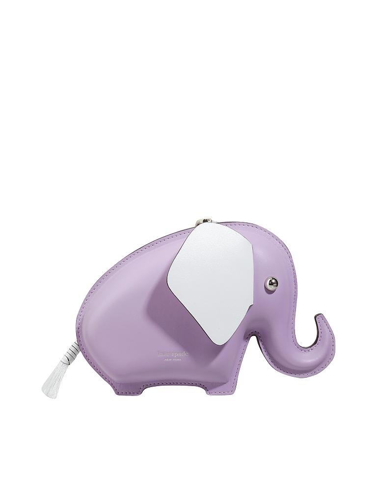 KATE SPADE | Ledertasche - Minibag "Tiny Elephant" | lila