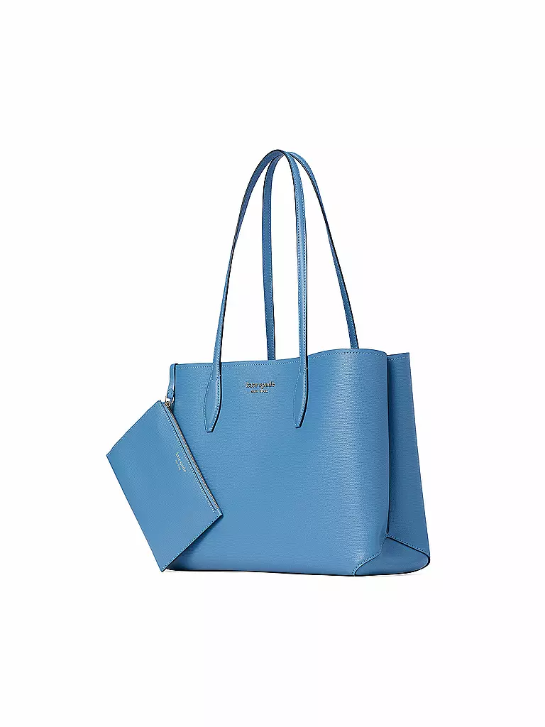 KATE SPADE | Ledertasche - Shopper ALL DAY | blau